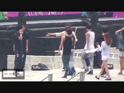 [ Dance Battle Rehearsal ] Yunho and Yoona Moment ^^