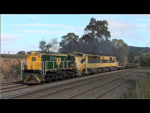 SSR Rail train near Tallarook.  Sun 26/06/11