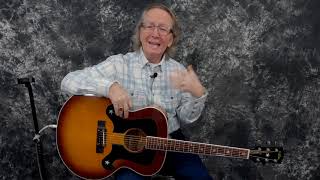 Video thumbnail for 1977 Aria Model 9441 Everly Brothers J200 Jumbo Sunburst K&K Pickup by Lawman Guitars