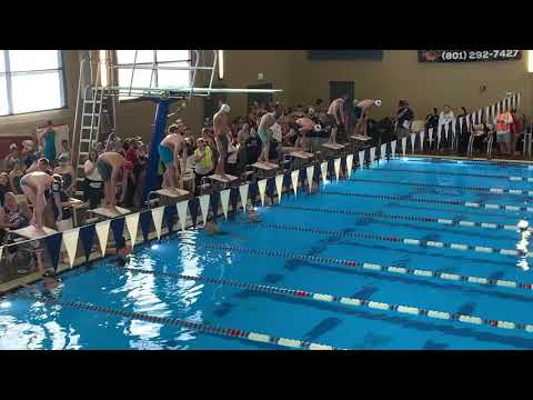 Weber high swim team Tyler Ridley Red Cap