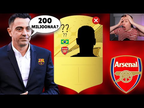 BARCELONA TARJOSI LIIKAA RAHAA... - ARSENAL CAREER MODE #21