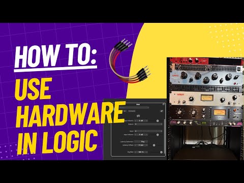 How To Use Analog Hardware In Logic Pro X or 11!