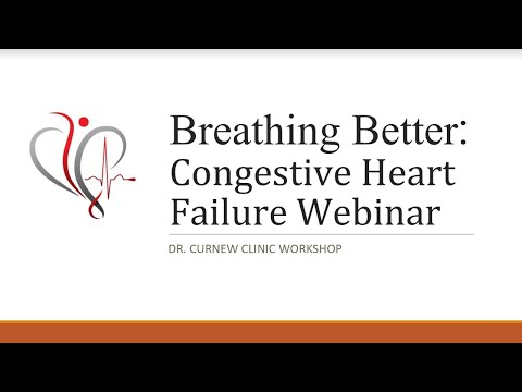 Webinar: Living With and Managing Congestive Heart Failure