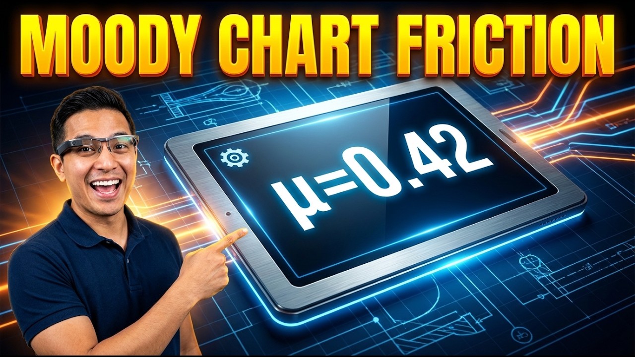 Moody Chart Friction Interactive Calculator