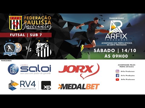 CAMISA 10 SKA X SANTOS - SUB 7