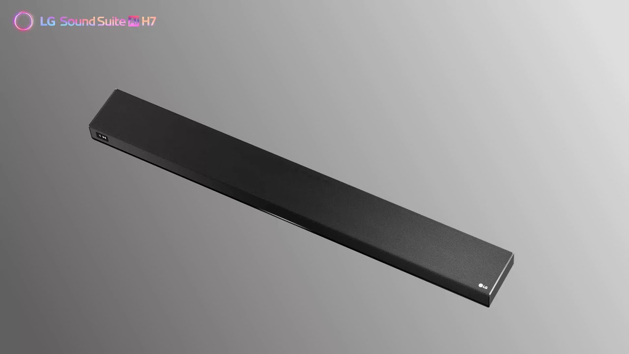 LG Sound Suite H7: All-in-One Soundbar mit 9.1.6 Spatial Sound und Dolby Atmos FlexConnect, H7