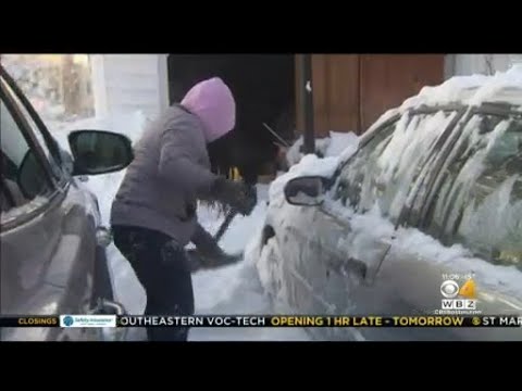 Stoughton Residents Dig Out From More Than 30 Inches Of Snow