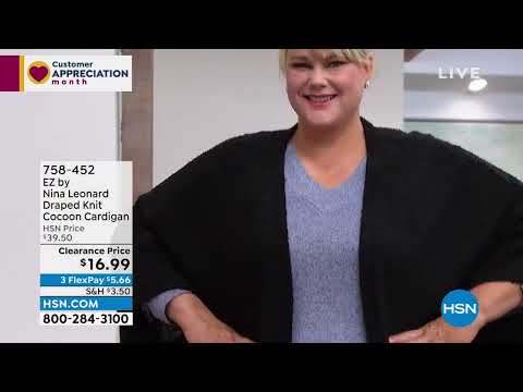 HSN | Nina Leonard Fashion Clearance 04.04.2022 - 08 AM