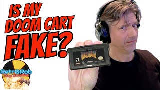 Is My GBA Doom Cart a Fake? Let's Find Out