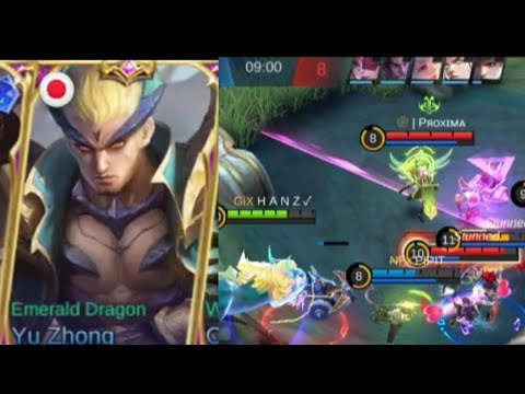 Mythical Glory Gameplay| Indonesia Top YU ZHONG Player| MLBB|Pro Plays46