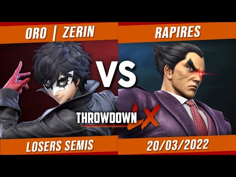 Throwdown LX #79 - ORO | Zerin (Joker) VS Rapires (Kazuya) - Losers Semis