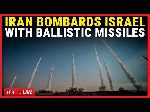 LIVE: Iran Hits Israel: Ballistic Missiles FIRED, Sirens In Tel Aviv & Israeli Occupied Territories