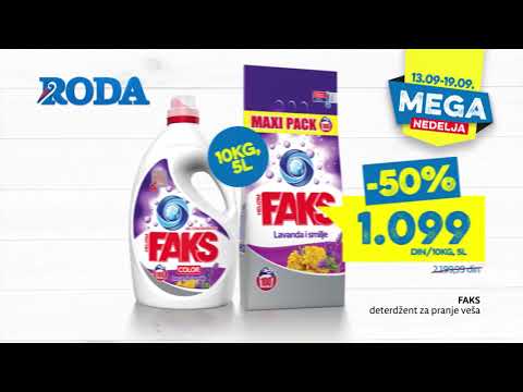 Roda | Mega nedelja 13.09 - 19.09.2019.