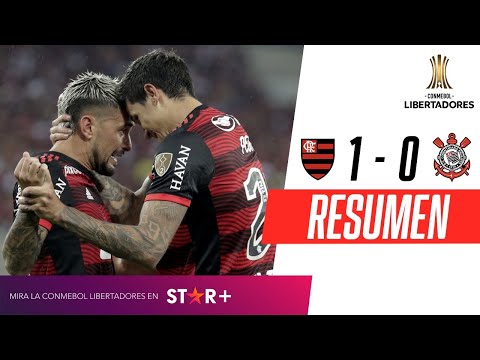 Video: Copa Libertadores: Flamengo le ganó a Corinthians y se convirtió en el primer clasificado