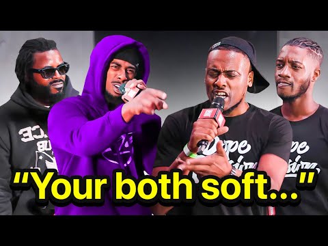 SMIL3Z & iiiBEREALZ vs F-DON & DAN DANNAH Rap Battle Was NUTS.. (PenGame)