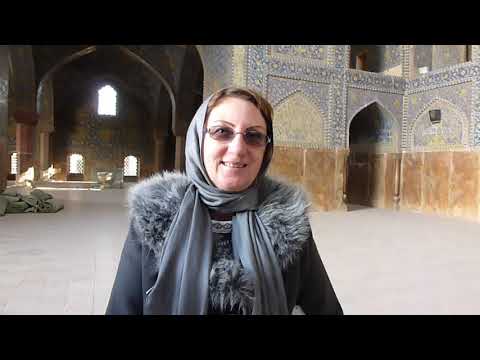 Reflection of Shah Mosque's Dome in Isfahan