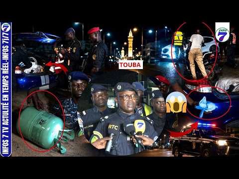Touba: Opération de sécurisation conjointe Police et Gendarmerie pour le Magal Touba