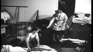 US industrialist, Henry J. Kaiser appeals to Americans to donate used clothing fo...HD Stock Footage