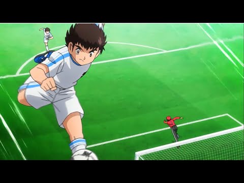 TSUBASA le anota DOS goles a WAKABAYASHI 2018⚽🦅