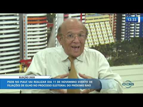 O DIA NEWS 07.11  Edson Melo (Vereador-PSDB) - EleiçoÌƒes 2020