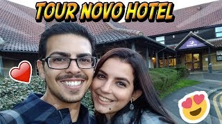 Tour Hotel pelo novo Hotel, vlog, conhecendo o Premier inn Basildon