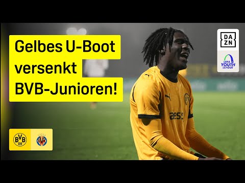 Borussia Dortmund U19 - FC Villarreal U19 | UEFA Youth League | DAZN Highlights