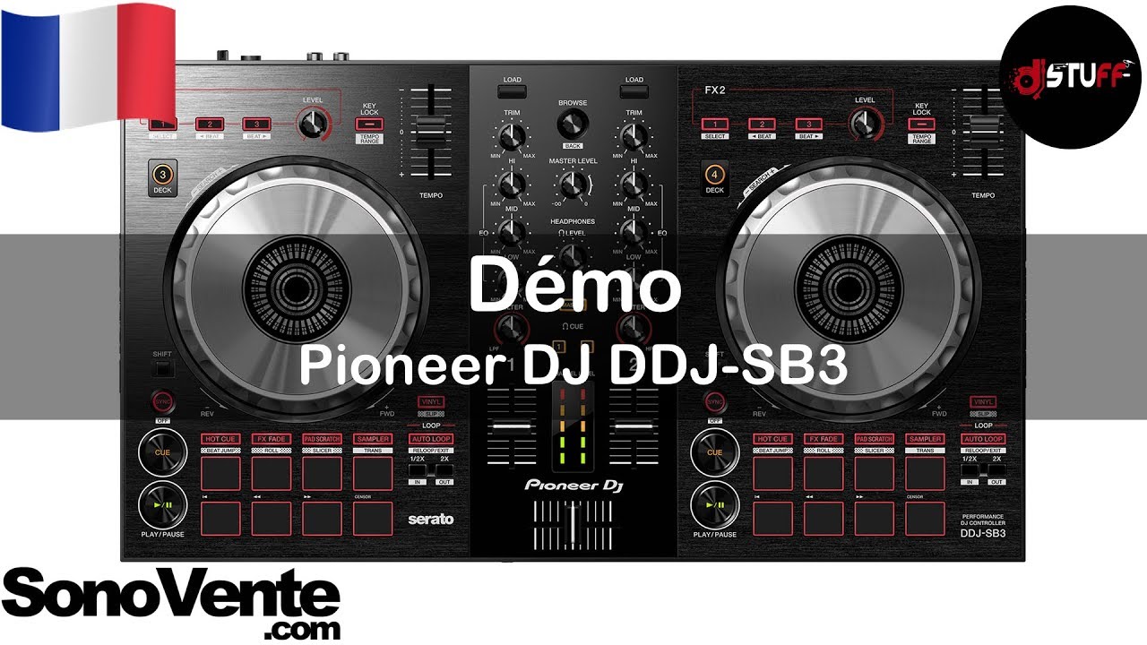 Pioneer DJ DDJ-SB3 ( English in description )