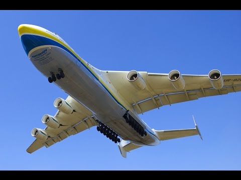 Видео обзор Советского транспортного самолета Ан-225 "Мрия"