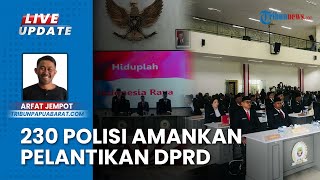 230 Polisi Terjun Amankan Pelantikan 25 Anggota DPRD Kaimana 2024-2029, Siaga Selama Sumpah Janji