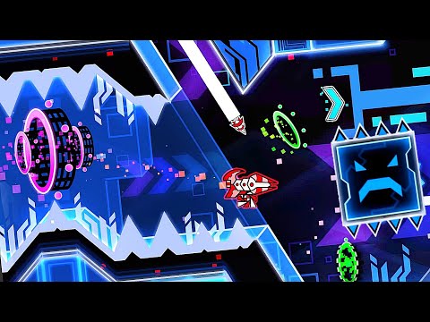 ''Lightning Speed'' 100% (Demon) by LazerBlitz | Geometry Dash