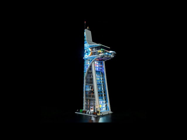 Vídeo relacionado con BRIKSMAX Kit de iluminación LED para Lego Marvel Torre de los Vengadores - Compatible con Lego 76269 Building Blocks Model- No incluir el Conjunto de Lego