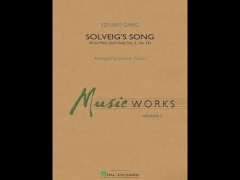 Grieg:   Peer Gynt, Incidental Music  -  Solveig's Song  -  Ilse Hollweg, Thomas Beecham