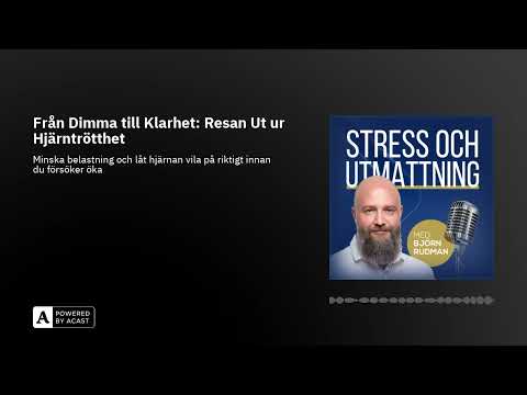 Från Dimma till Klarhet: Resan Ut ur Hjärntrötthet