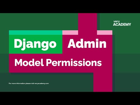 Django Admin User Model Permission Overrides & Performing Extra Operations thumbnail