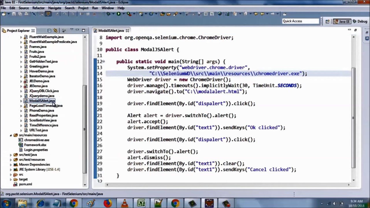 Selenium WebDriver Quick Start Guide | 4. Handling Popups, Frames, and Alerts
