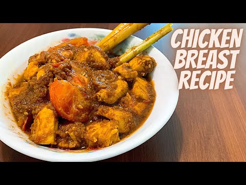 CHICKEN RECIPE MALAYSIAN STYLE|CHICKEN BREAST RECIPE|WHAT TO COOK WITH TURMERIC|AYAM MASAK MERAH