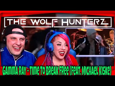 Gamma Ray - Time To Break Free (feat. Michael Kiske & Kai Hansen) THE WOLF HUNTERZ Reactions