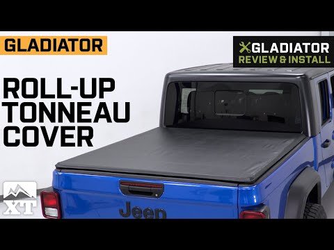 Jeep Gladiator Roll-Up Tonneau Cover Review & Install