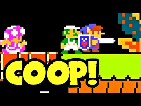 Super Mario Maker 2 Multiplayer Co-OP with Randoms O_o #62