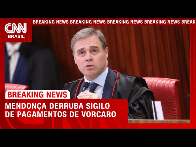 Mendonça derruba sigilo de pagamentos de Vorcaro | BASTIDORES CNN