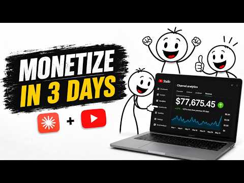 Claude Code (Free Plan) + YouTube = $77,000/Month