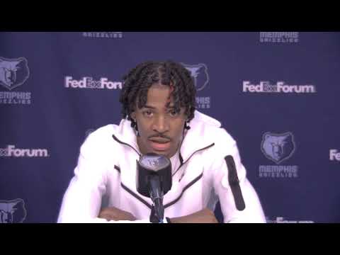 MEMvBOS: Ja Morant Postgame Interview | March 22, 2021