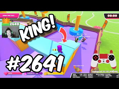 Fall Guys Wins: [2638-2661] - 300 IQ Royal Fumble!