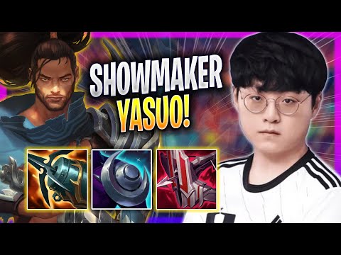 SHOWMAKER IS A BEAST WITH YASUO! - DK ShowMaker Plays Yasuo MID vs Vex! | Season 2023