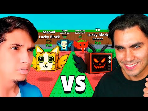 BATTLE LUCKY BLOCK VS PROBLEMS in STEAL A BRAINROT