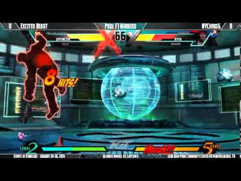 KIT14 - UMvC3 - Excited Beast vs Chris G