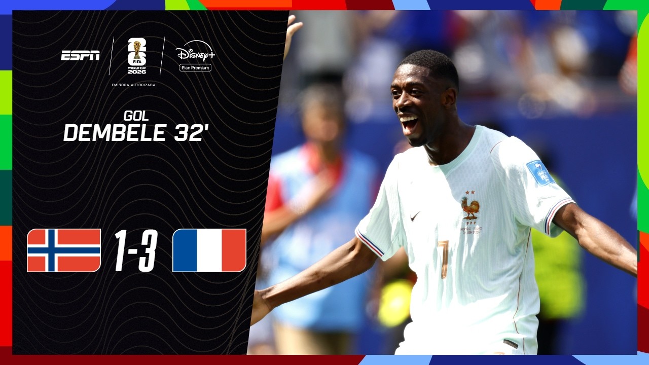 DEMBÉLÉ SE LLEVA LA PELOTA CON ESTE FENOMENAL HAT-TRICK