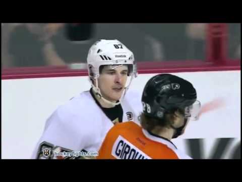 Pittsburgh Penguins vs Philadelphia Flyers - All highlights Fights April 15 2012 [HD]