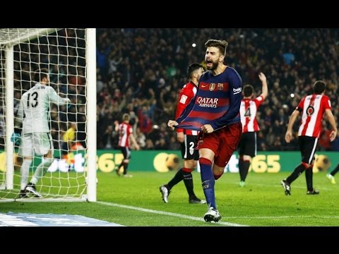 GOALS | BARCELONA 3 vs 1 ATHLETIC BILBAO | 27/01/2016