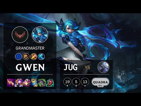 Gwen Jungle vs Volibear - EUW Grandmaster Patch 12.2